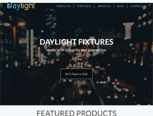 Tablet Screenshot of daylighttechusa.com